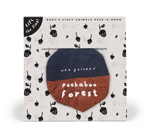 Бумажная книга «Peekaboo Forest: Baby's First Crinkle Peek-A-Book - Lift the Flap!», автор Сурья Саджнани - фото №1