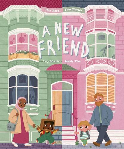 Бумажная книга «A New Friend: One Book, Two Stories», автор Люси Мензис - фото №1