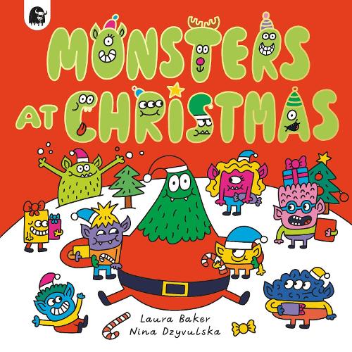 Паперова книга «Monsters at Christmas», автор Лаура Бейкер - фото №1