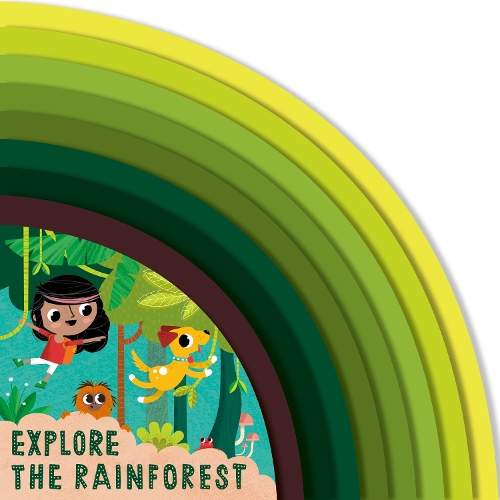 Бумажная книга «Explore the Rainforest», автор Карли Мэдден - фото №1