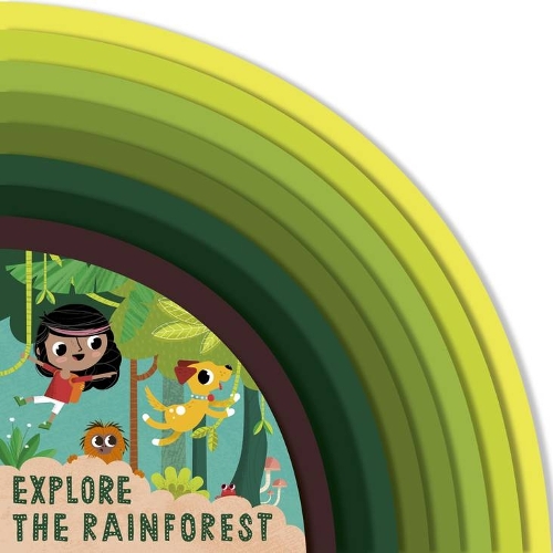 Паперова книга «Explore the Rainforest», автор Карлі Медден - фото №1