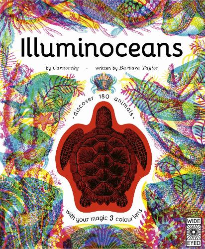 [object Object] «Illuminoceans: Dive deep into the ocean with your magic three-colour lens», автор Барбара Тейлор - фото №1