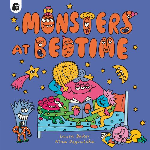 Паперова книга «Monsters at Bedtime», автор Лаура Бейкер - фото №1