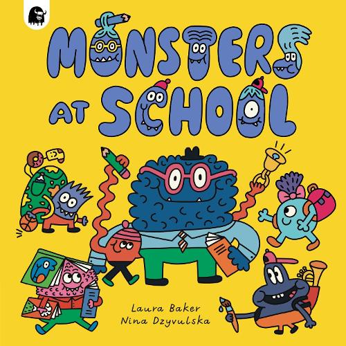 Паперова книга «Monsters at School», автор Лаура Бейкер - фото №1