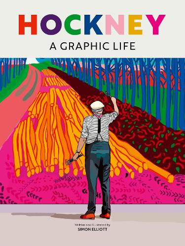 Паперова книга «Hockney: A Graphic Life», автор Саймон Елліотт - фото №1