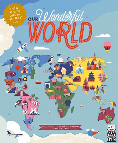 Бумажная книга «50 Maps of the World: Explore the globe with 50 fact-filled maps!», авторов Бен Хэндикотт, Калья Райан - фото №1
