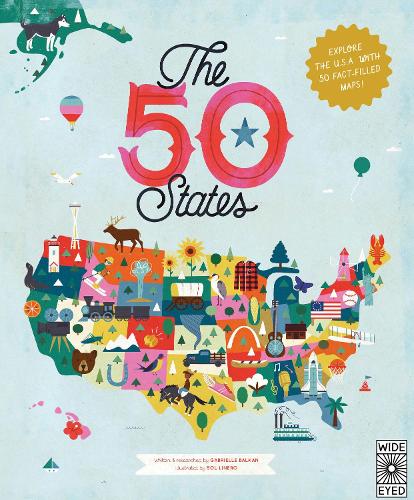 Бумажная книга «The 50 States: Explore the U.S.A. with 50 fact-filled maps!», автор Габриэлла Балкан - фото №1