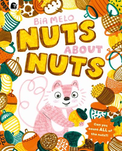 Паперова книга «Nuts About Nuts: A funny counting adventure», автор Біа Мело - фото №1