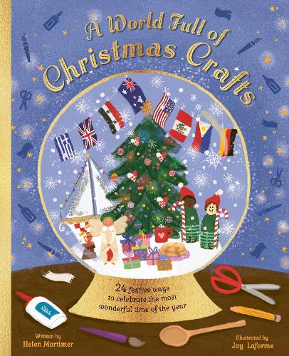 Бумажная книга «A World Full of Christmas Crafts: 24 ways to celebrate the festive season», автор Хелен Мортимер - фото №1