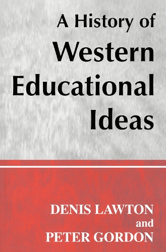 Паперова книга «A History of Western Educational Ideas», авторів Деніс Лоутон, Пітер Гордон - фото №1
