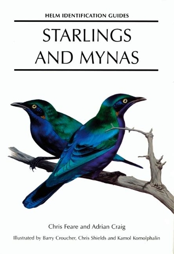 Бумажная книга «Starlings and Mynas» - фото №1