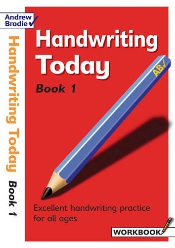 Паперова книга «Handwriting Today Book 1», автор Ендрю Броді - фото №1