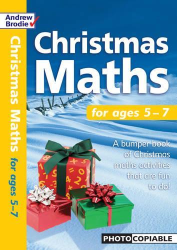 Бумажная книга «CHRISTMAS MATHS for ages 5-7», авторов Эндрю Броди, Джуди Ричардсон - фото №1