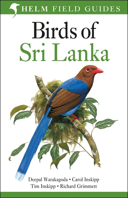 Паперова книга «Birds of Sri Lanka: Helm Field Guides», авторів Діпал Варакагода, Керол Инскіпп, Тім Інскіпп, Річард Ґріммет - фото №1