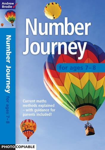 Паперова книга «Number Journey 7-8», автор Ендрю Броді - фото №1