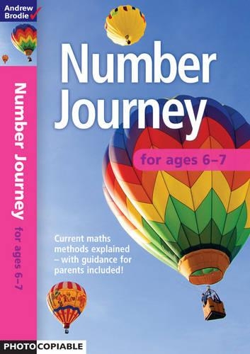 Паперова книга «Number Journey 6-7», автор Ендрю Броді - фото №1