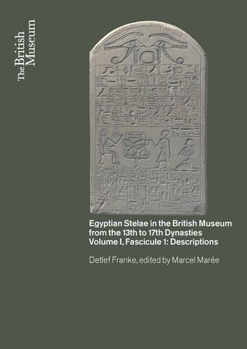 Бумажная книга «Egyptian Stelae in the British Museum from the 13th - 17th Dynasties», авторов Д. Франке, М. Марэ - фото №1