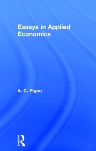 Бумажная книга «Essays in Applied Economics», автор Артур Сесил Пигу - фото №1
