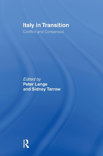 Бумажная книга «Italy in Transition: Conflict and Consensus» - фото №1
