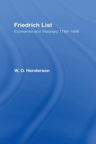 Паперова книга «Friedrich List: Economist and Visionary 1789-1846», автор Вільям Гендерсон - фото №1