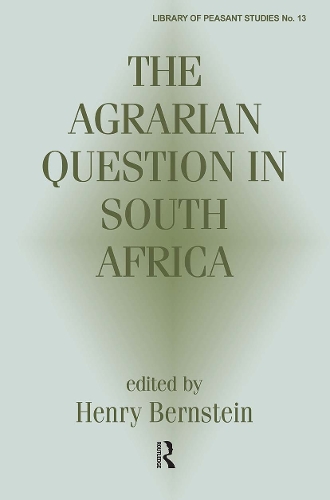 Бумажная книга «The Agrarian Question in South Africa» - фото №1