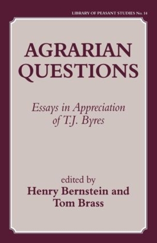 Бумажная книга «Agrarian Questions: Essays in Appreciation of T. J. Byres» - фото №1