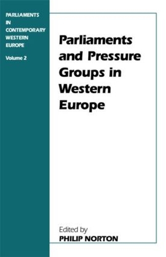 Паперова книга «Parliaments and Pressure Groups in Western Europe» - фото №1