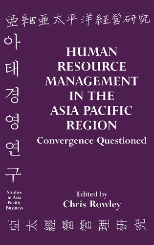 Паперова книга «Human Resource Management in the Asia-Pacific Region: Convergence Revisited» - фото №1