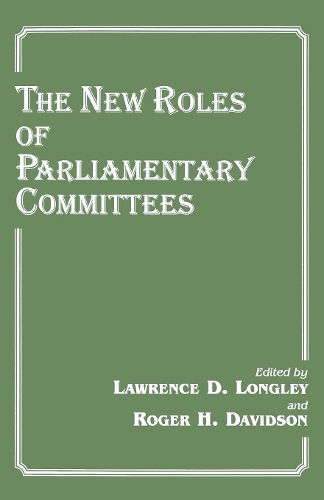 Бумажная книга «The New Roles of Parliamentary Committees» - фото №1