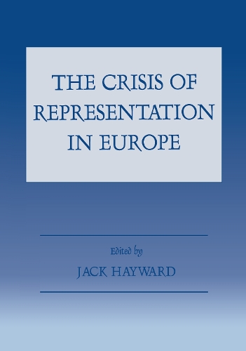 Паперова книга «The Crisis of Representation in Europe» - фото №1