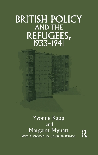 Паперова книга «British Policy and the Refugees, 1933-1941», авторів Маргарет Майнатт, Івонн Капп - фото №1