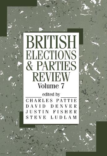 Бумажная книга «British Elections and Parties Review» - фото №1