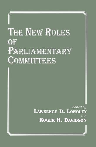 Бумажная книга «The New Roles of Parliamentary Committees» - фото №1