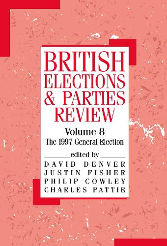 Бумажная книга «British Elections and Parties Review: The General Election of 1997» - фото №1