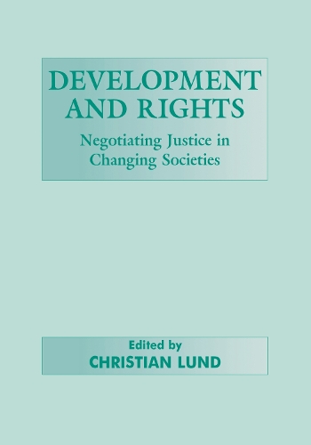 Бумажная книга «Development and Rights: Negotiating Justice in Changing Societies» - фото №1