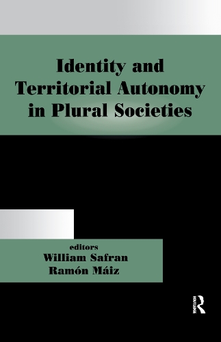 Бумажная книга «Identity and Territorial Autonomy in Plural Societies» - фото №1