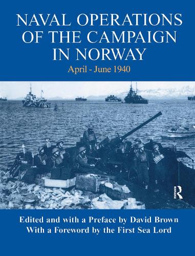 Бумажная книга «Naval Operations of the Campaign in Norway, April-June 1940», автор Дэвид Браун - фото №1