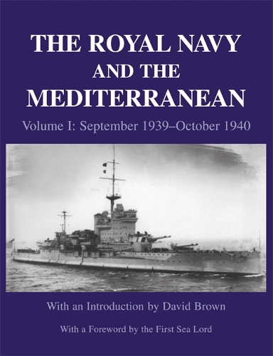 Паперова книга «The Royal Navy and the Mediterranean: Vol.I: September 1939 - October 1940» - фото №1