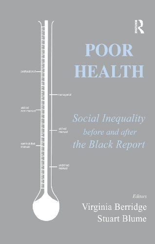 Паперова книга «Poor Health: Social Inequality before and after the Black Report» - фото №1