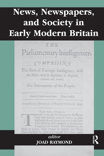 Бумажная книга «News, Newspapers and Society in Early Modern Britain» - фото №1