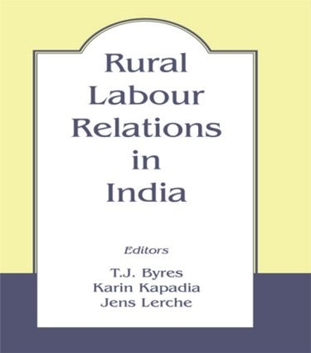 Бумажная книга «Rural Labour Relations in India» - фото №1