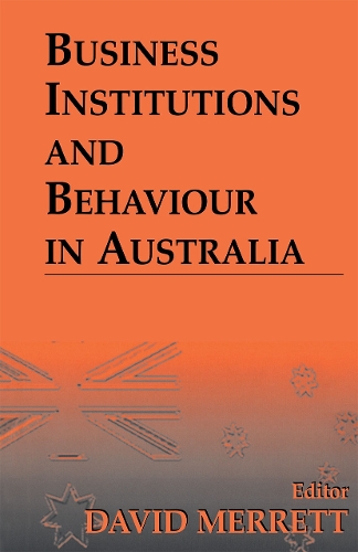 Паперова книга «Business Institutions and Behaviour in Australia» - фото №1