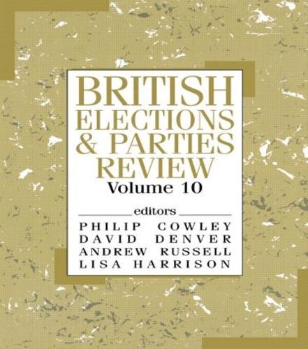 Бумажная книга «British Elections & Parties Review» - фото №1