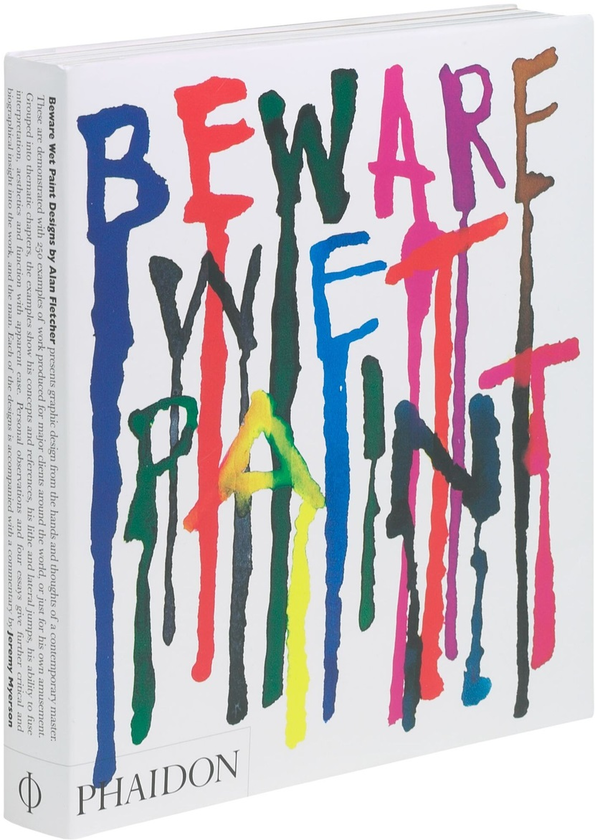 Бумажная книга «Beware Wet Paint», автор Алан Флетчер - фото №1