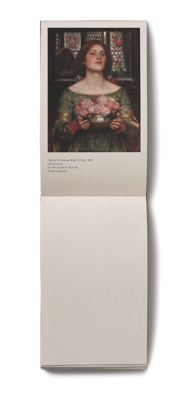 Бумажная книга «JW Waterhouse Pocket Notepad» - фото №1