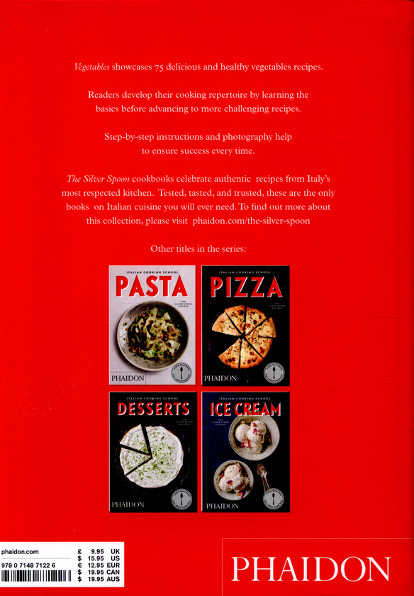 Бумажная книга «Italian Cooking School. Vegetables» - фото №1