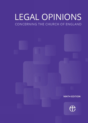Паперова книга «Legal Opinions Concerning the Church of England 9th edition», автор Legal Advisory Commission of the General Synod - фото №1