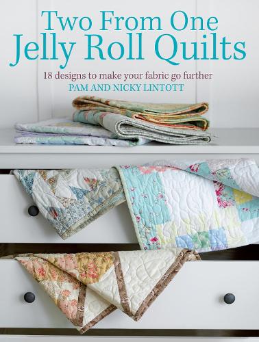 Бумажная книга «Two from One Jelly Roll Quilts», авторов Ники Линтотт, Пэм Линтотт - фото №1