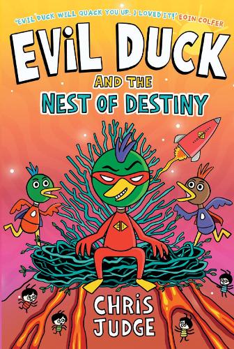 Бумажная книга «Evil Duck and the Nest of Destiny», автор Крис Джадж - фото №1