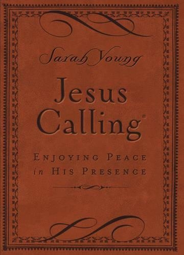 [object Object] «Jesus Calling, Small Brown Leathersoft, with Scripture References: Enjoying Peace in His Presence (A 365-Day Devotional)», автор Сара Янг - фото №1